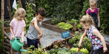 Fighting child obesity through gardening at school